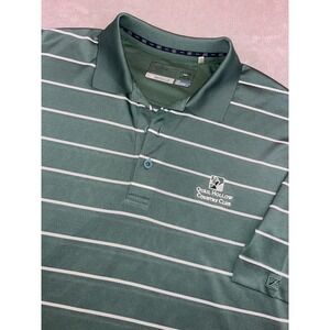 QUAIL HOLLOW Country Club LARGE Performance Golf Polo Shirt LG Fast‎ Shipping!